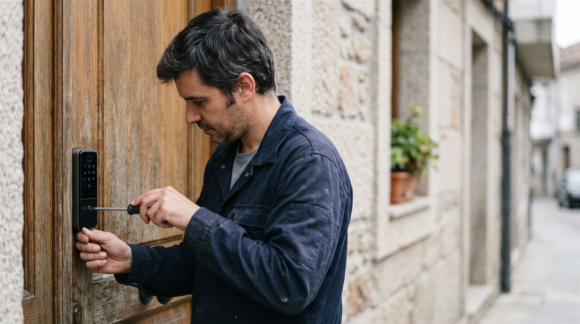 Instalar cerradura inteligente en Pontevedra