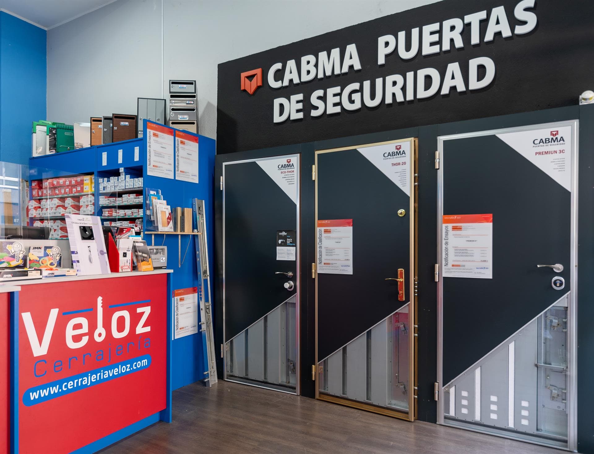 Instalación de puertas de seguridad en Vigo